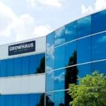 a building with glass windows