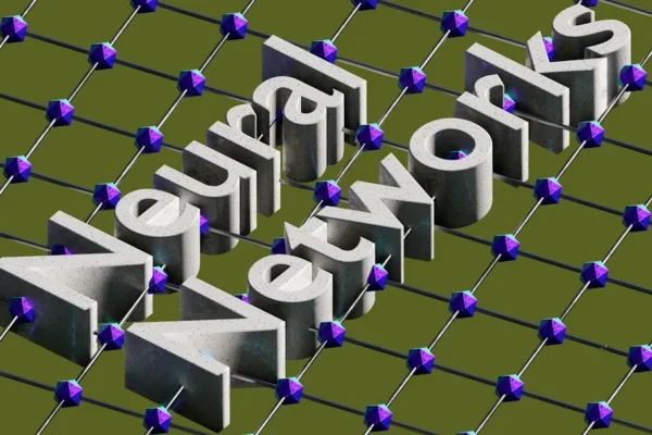 A computer generated image of a number of letters