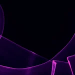 purple light in white background