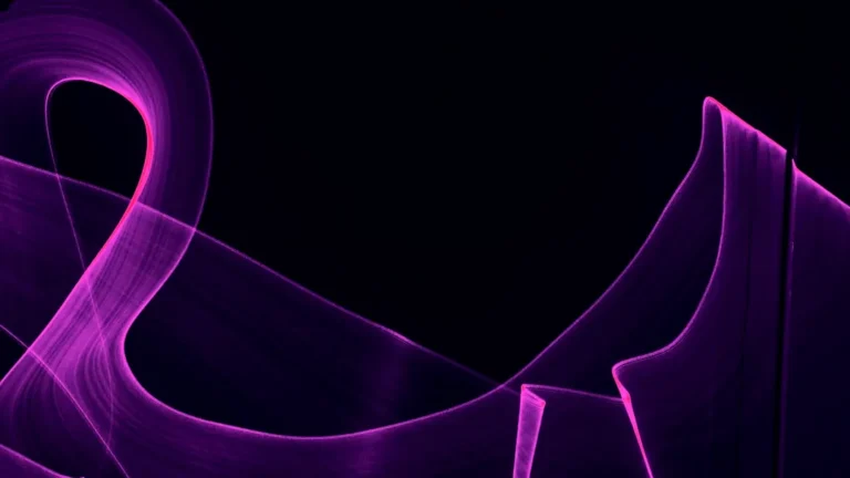 purple light in white background